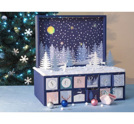 Sticker adventsnummers "Wintermagie"