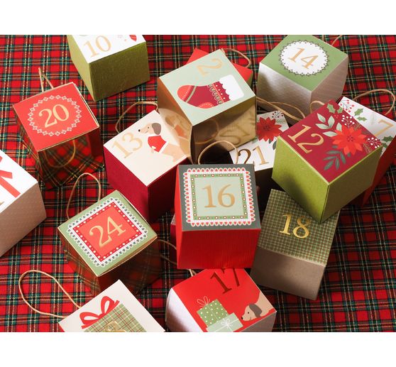Sticker adventsnummers "Woofy Christmas"