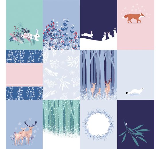 Papierset "Wintermagie"