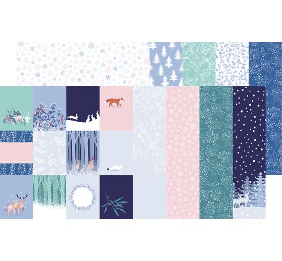 Papierset "Wintermagie"