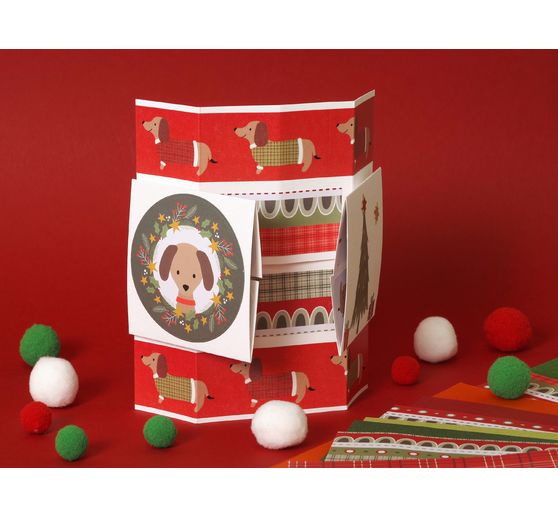 Papierset "Woofy Christmas"