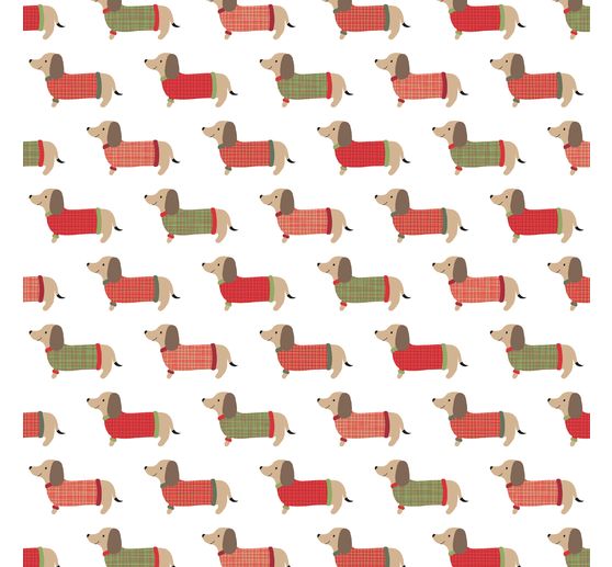 Papierset "Woofy Christmas"