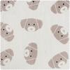 Double fleece fabric "Cute Dog"