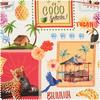 Cotton fabric "Agua de Coco"