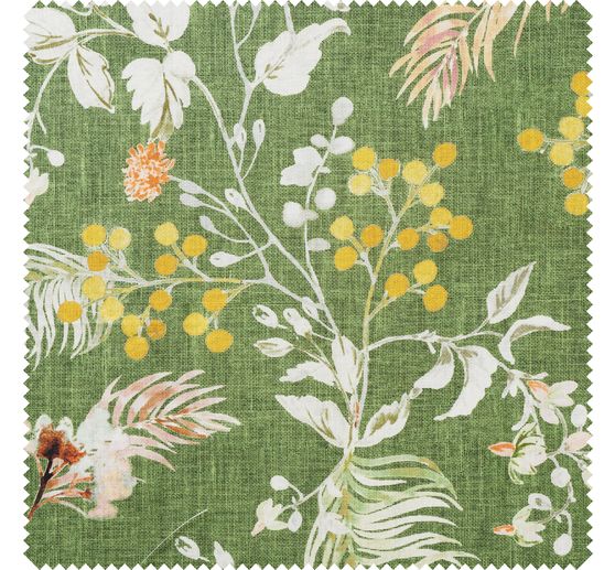 Polyester fabric "Lana Green"