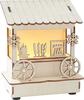 Kit de construction en bois VBS « Stand de marché », éclairage LED inclus
