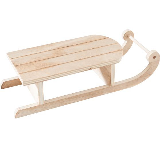 VBS Decoratieve houten slee
