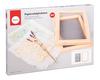 Paper scoop frame, 2 parts