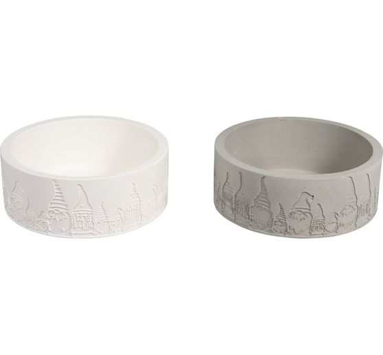 Silicone casting mould "Bowl gnome edge"