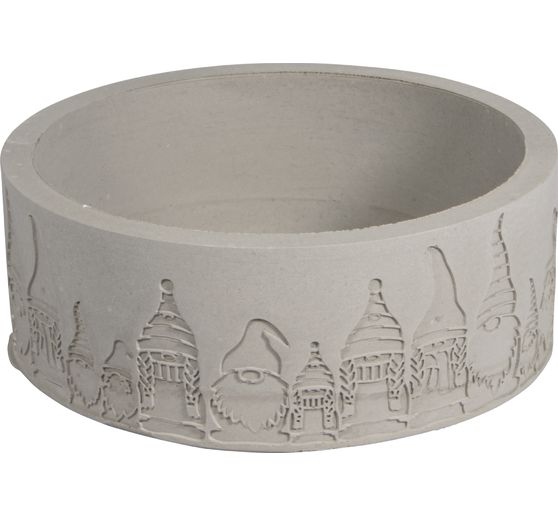 Silicone casting mould "Bowl gnome edge"