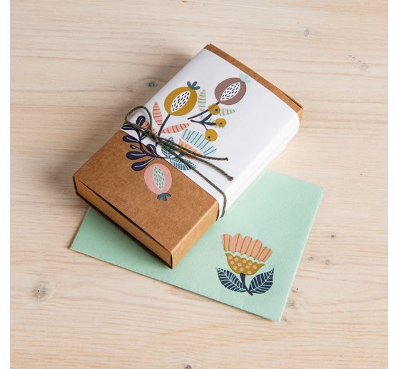Feuille de décalcomanies Rub On « Botanical »