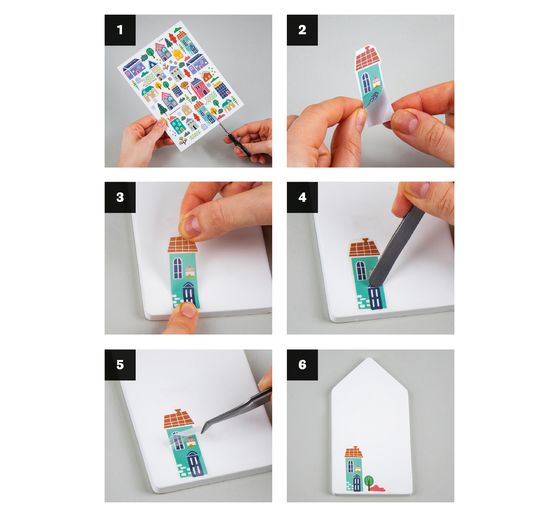 Feuille de décalcomanies Rub On « Flower Cat »