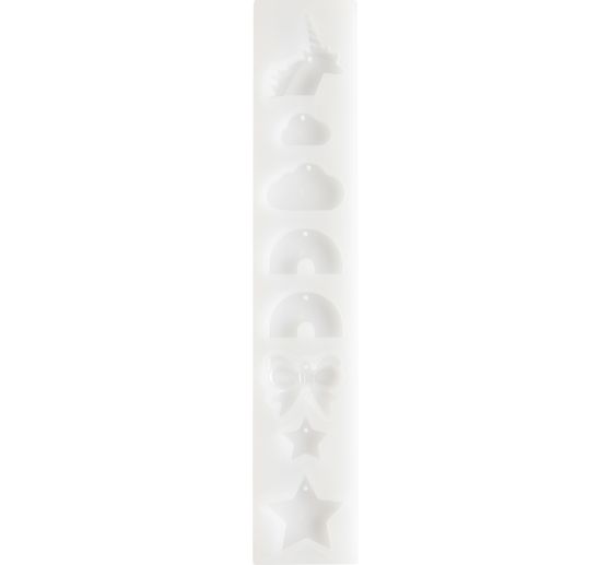 Siliconvorm voor sieraden "Rainbow en Co"
