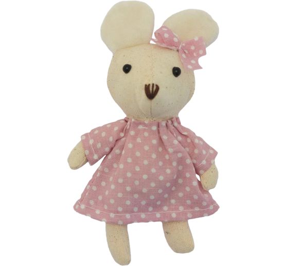 Miniatuurmuis "Meisje", roze