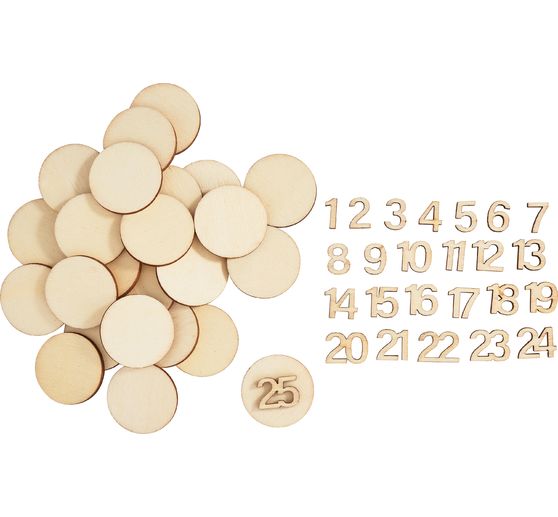 Adventsnummers "Numbers & Circles"