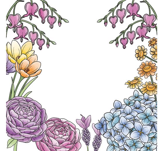 Boek "Colorful World - Zarte Blumengrüße"