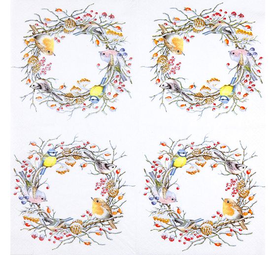 Set de serviettes VBS « Hiver & Noël »