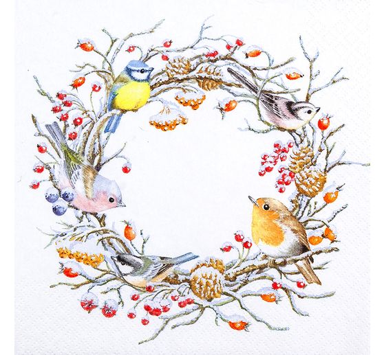 Set de serviettes VBS « Hiver & Noël »