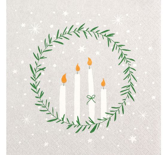 Serviette « Delicate Wreath »