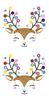 Mouchoirs en papier « Colourful Deer »