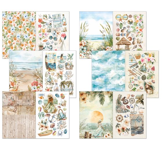 Junk Journal & Ephemera Book « Summer Days »