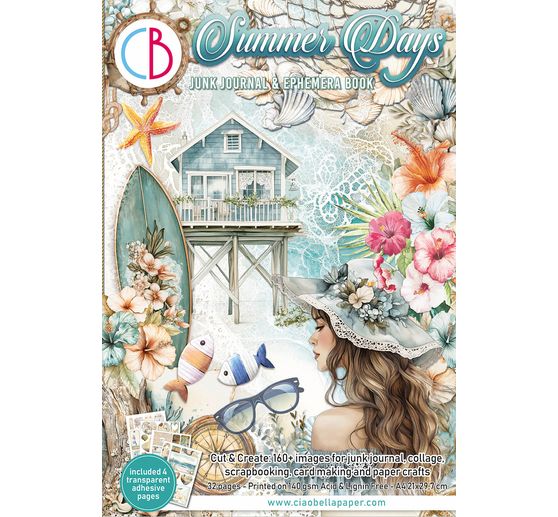 Junk Journal & Ephemera Book « Summer Days »