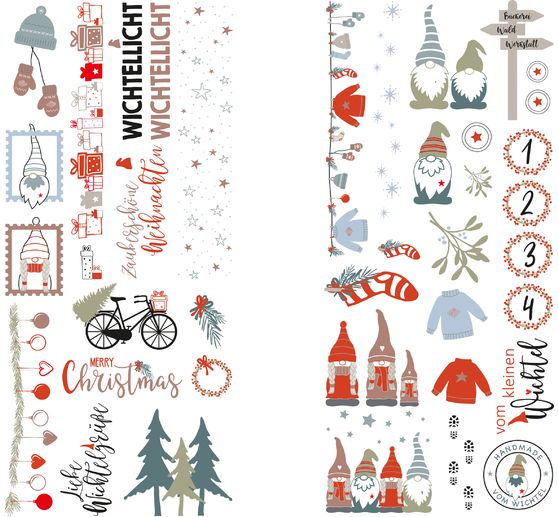 Décalcomanies « Nordic Wintert »