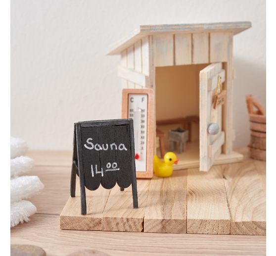 Cabane de toilettes miniature VBS
