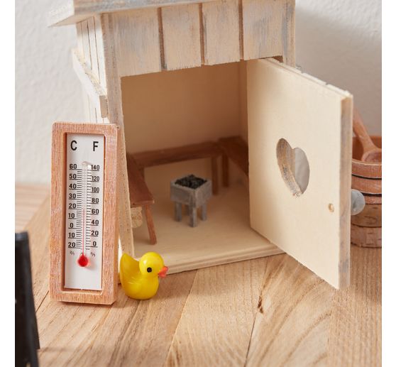 Cabane de toilettes miniature VBS