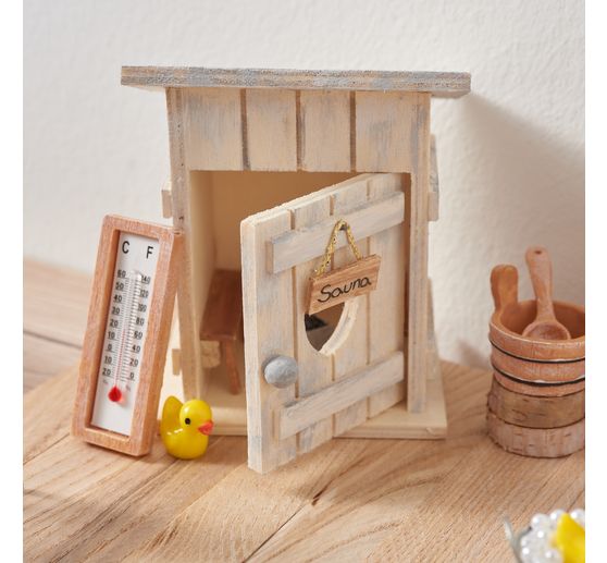 Cabane de toilettes miniature VBS