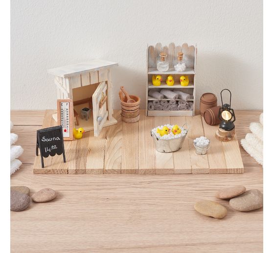 Cabane de toilettes miniature VBS