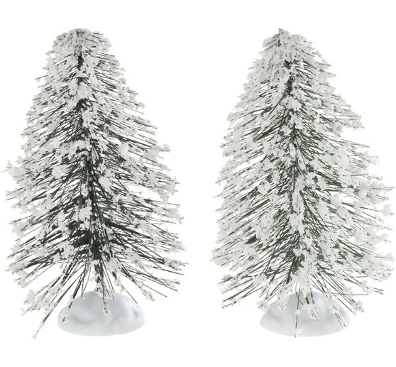 VBS Miniatur Tannenbaum mit Schnee, 2 Stk.
