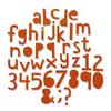 Sizzix Thinlits Stanzschablone "Alphanumeric Cutout Lower by Tim Holtz"