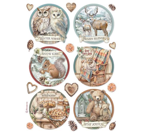 Motief strozijde assortiment "The Owl's House"