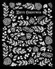 Sjabloon "The Owl's House - Pine Cones"