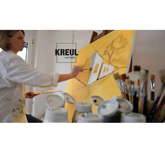 KREUL Triton Acrylic Liquid Set "Base & Neutral Colors"