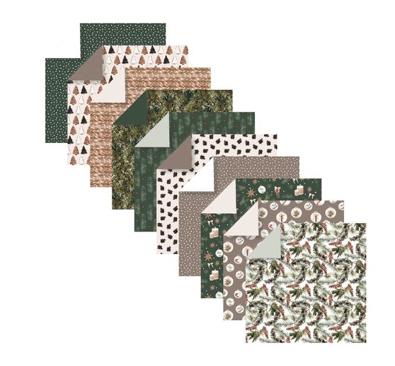 Feuilles de pliage « Cozy Xmas »