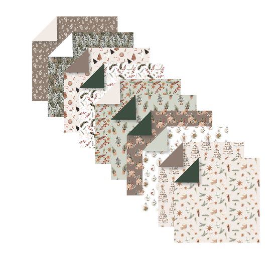 Feuilles de pliage « Cozy Xmas »