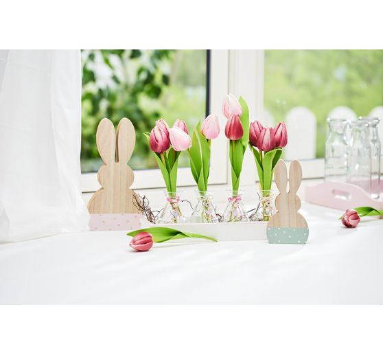 VBS Wooden rabbits, set of 2