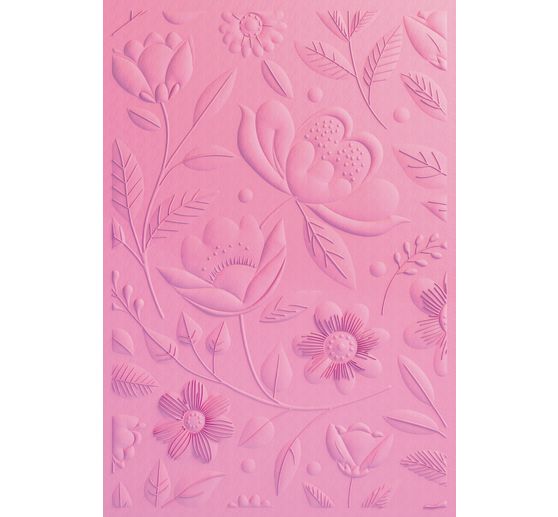 Sizzix 3D Embossing sjabloon "Happy Garden by Catherine Pooler"