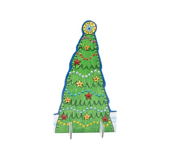 Kreativ-Set "Diamond Painting - Adventskalender Glitzerndes Weihnachtsdorf"