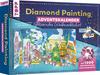 Set cr&eacute;atif &laquo; Diamond Painting - Adventskalender Glitzerndes Weihnachtsdorf &raquo;