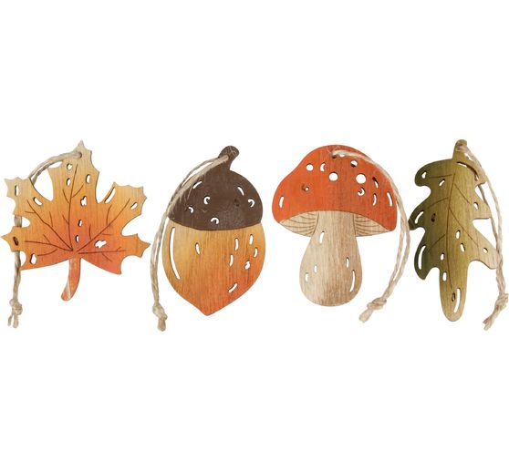 Holz-Anhänger "Herbstliebe"