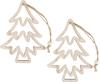Wooden decoration pendant Christmas tree "Hollow"