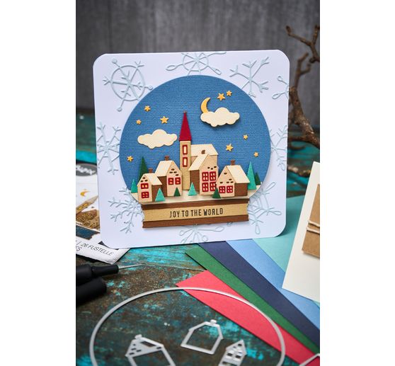 Sizzix Thinlits Ponssjabloon "Snowglobe by Tim Holtz"