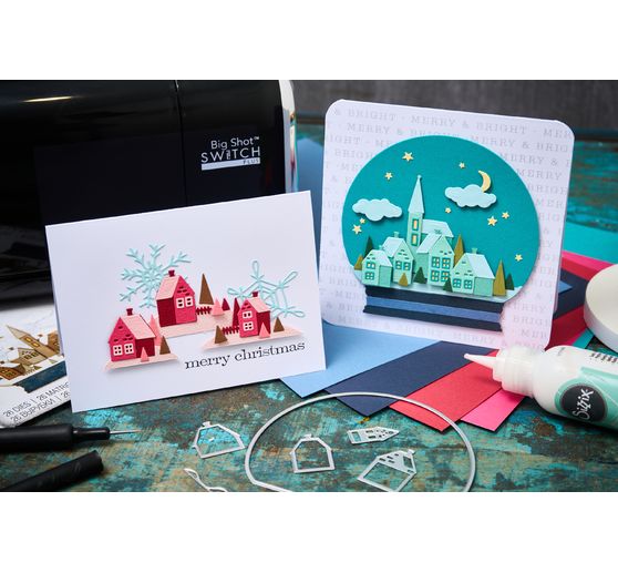 Sizzix Thinlits Ponssjabloon "Snowglobe by Tim Holtz"