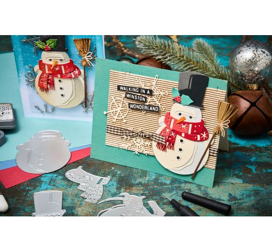Sizzix Thinlits Stanzschablone "Winston Colorize by Tim Holtz"