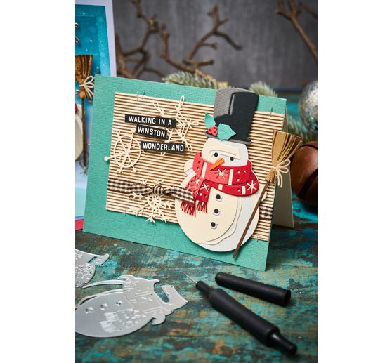 Sizzix Thinlits Stanzschablone "Winston Colorize by Tim Holtz"
