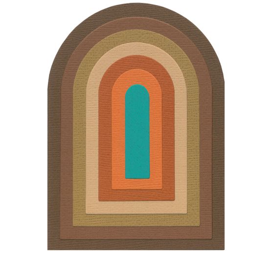 Sizzix Framelits Stanzschablone "Tunnel Arches by Eileen Hull"