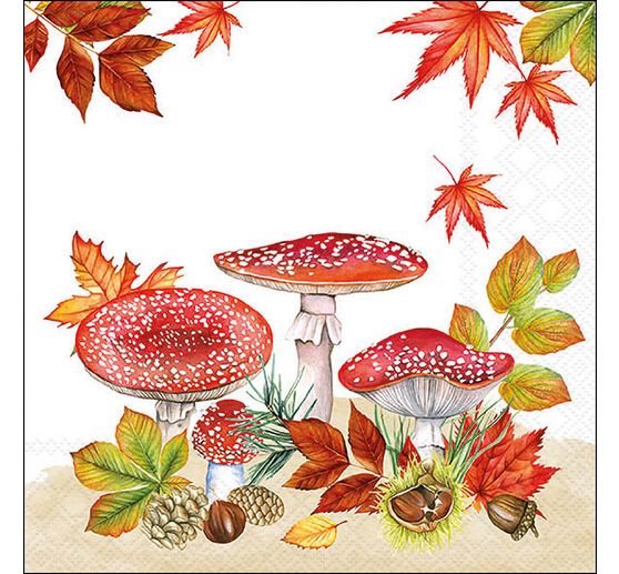 Napkin "Fly Agaric Group"